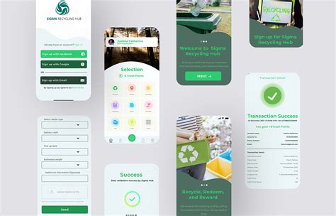 Image result for Waste Management App Design