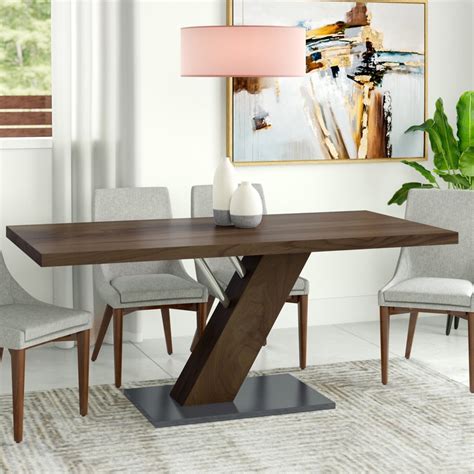 Image result for Pedestal Kitchen Table Rectangular