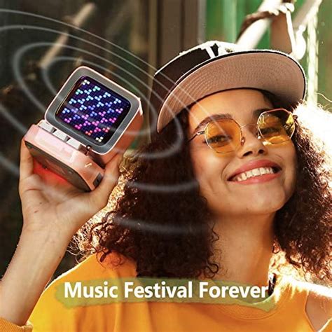 Buy Divoom Ditoo Retro Pixel Art Game Bluetooth Speaker with 16X16 LED ...