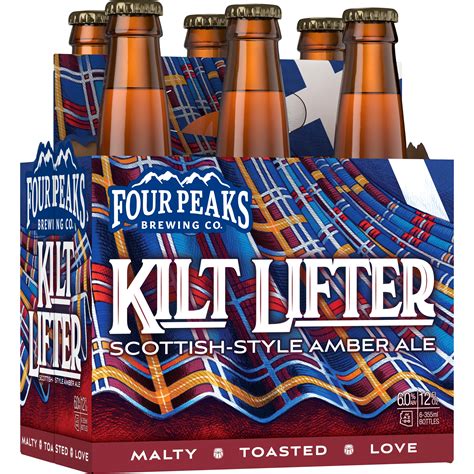 Four Peaks Kilt Lifter Scottish Style Ale Beer 12 oz Bottles - Shop ...
