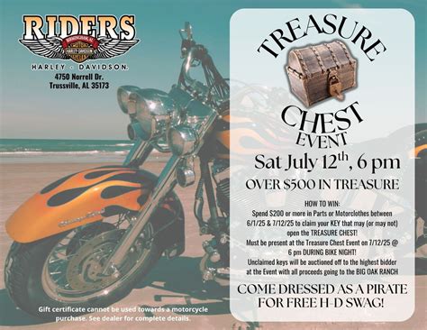 Treasure Chest Event, 4750 Norrell Drive , Trussville, AL, United ...