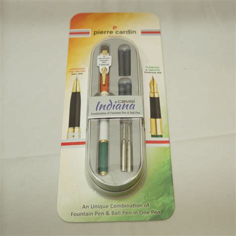 Pierre Cardin Combi Indiana Flag Model 2 in 1 Fountain Pen and Ball Pen ...