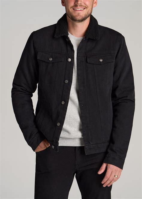 Denim Sherpa Tall Men's Jacket | American Tall