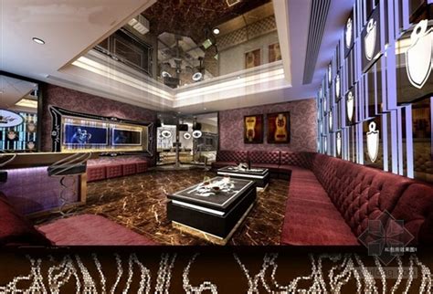 [广东]豪华娱乐KTV包厢室内设计施工图（含效果）-娱乐空间装修-筑龙室内设计论坛