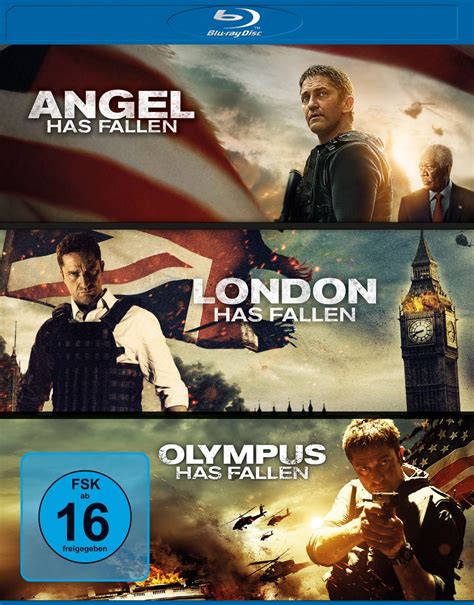 Olympus/London/Angel has fallen - Triple Film Collection Blu-ray ...