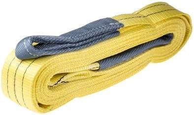 JIC 3 Ton 6 Mtr Yellow Color Double Ply Webbing Slings Flat Belt ...