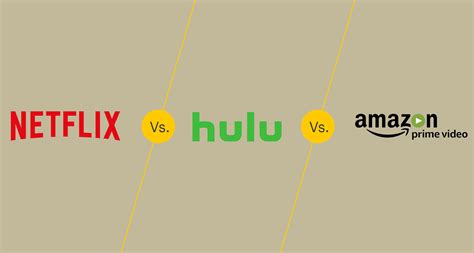 Netflix vs. Hulu vs. Amazon Prime
