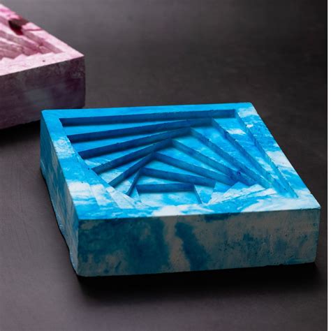 New Conto Ashtray Cloud - Designer Geometric Stepped Ashtray for Indoo ...