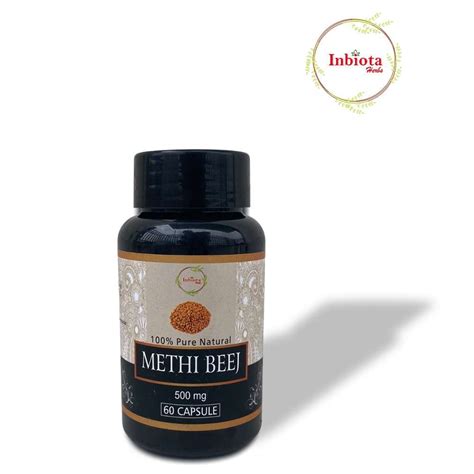 METHI BEEJ CAPSULE - An Natural Ayurvedic Product | Inbiota Herbs