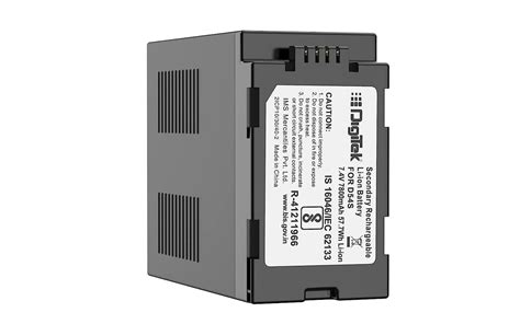 Buy Digitek Secondary Rechargeable Lithium Ion Battery Pack D-54S Online