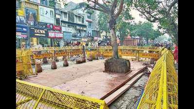 Delhi's Chandni Chowk revamp: Peepal tree relocated | Delhi News ...