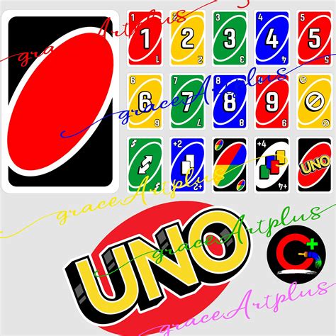 Custom UNO Cards Template, Editable Uno Cards Template, all layered by ...