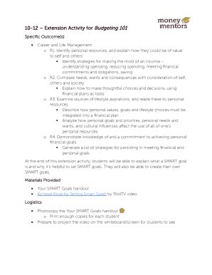SMART Goals Worksheet - Blank Fillable Template | Fill Out, Print ...