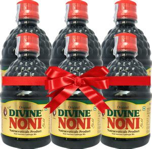 Divine Noni Juice Gold 400 ml, 6 Pack, Noni Health Drink, Great Immune ...