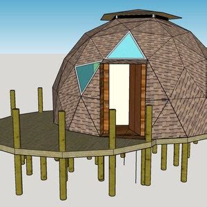 Buy Digital Download: Sketchup Model 3d Dome Design Glamping Online in ...