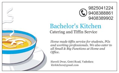 Bachelor's Kitchen - Catering And Tiffin Service - Catering Services In ...