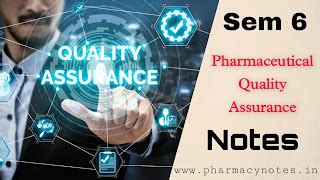 Biopharmaceutical Quality Assurance | Best B pharmacy Semester 6 free ...