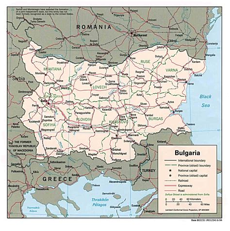 Bulgaria Maps - Perry-Castañeda Map Collection - UT Library Online