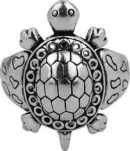 Tortoise Ring In Silver - Buy Tortoise Ring In Silver online at Best ...