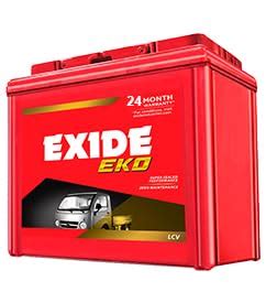 EXIDE EKO FEK0-EKO60L 60Ah 3 Wheeler battery 24 Months Warranty ...