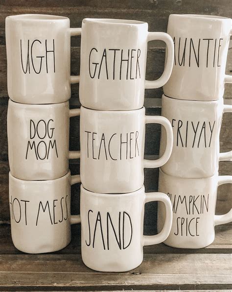 Top 9 Rae Dunn Mugs | Cool coffee cups, Mugs, Coffee mugs