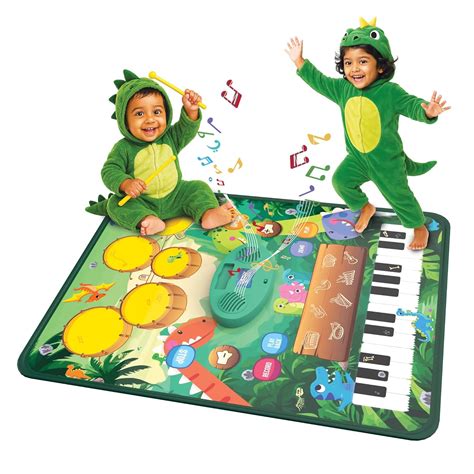 Buy PLANETTUNES 2-in-1 Musical Mat for Kids | Dino Version | Piano ...