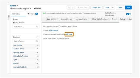 Image result for Salesforce Reports Tutorial
