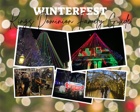 KINGS DOMINION WINTERFEST: 2022 FAMILY GUIDE