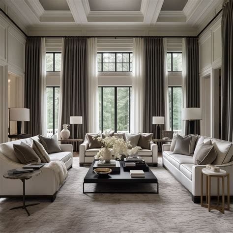 living room showcases transitional style while embracing traditional ...