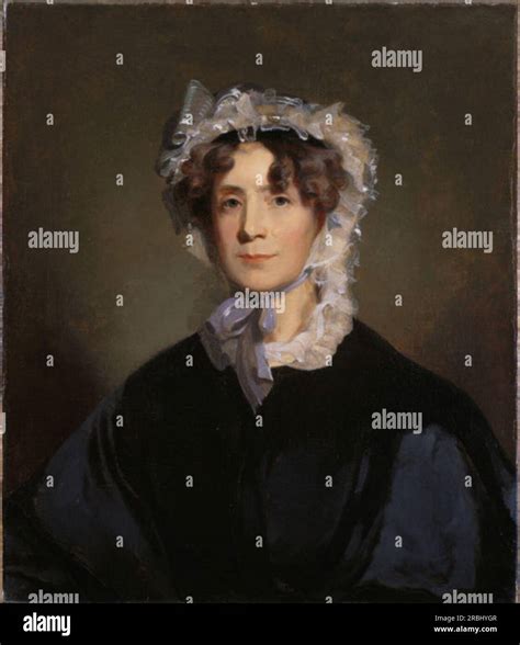 Martha Randolph Jefferson by Thomas Sully Stock Photo - Alamy