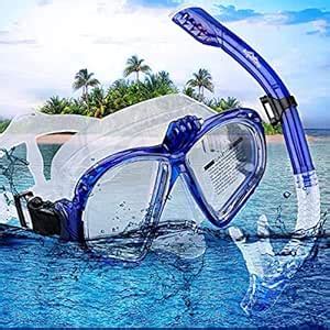 Buy Scizor Snorkel Set Adults and Youth,Tempered Glass Anti-Fog Mask ...
