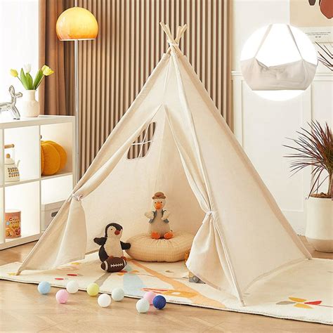 Patpat Foldable Tent House For Kids With Storage Bag Portable ...