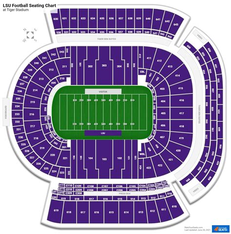 Image result for LSU Football Seating Chart