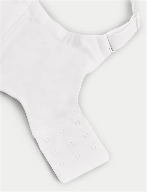 Buy Cotton & Lace Non Wired Total Support Bra at Marks & Spencer