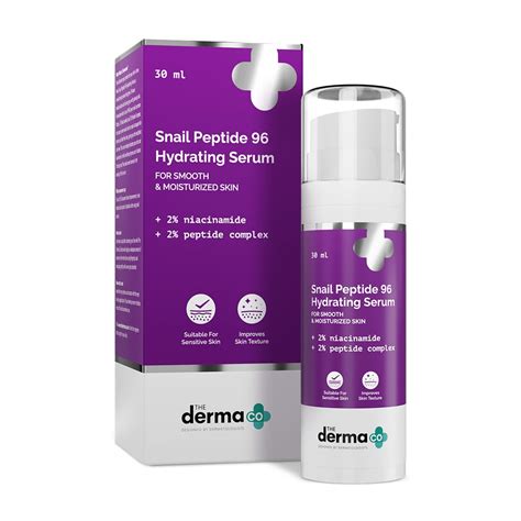 The Derma Co. Snail Peptide 96 Hydrating Serum with Niacinamide ...