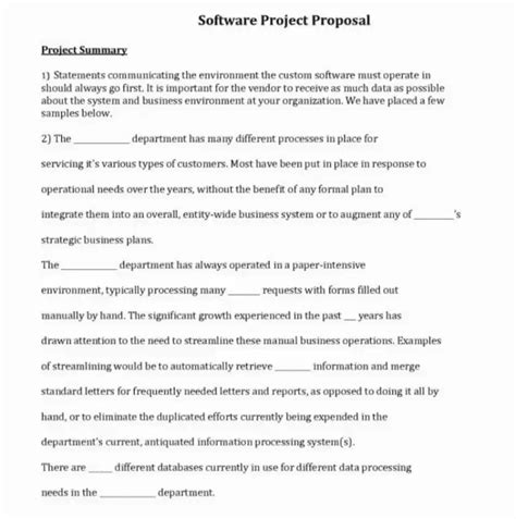 Image result for Software Project Proposal Sample Doc