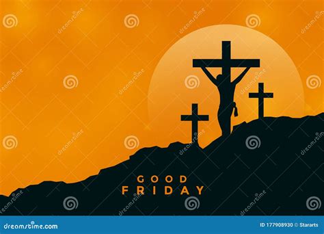 Good Friday Concept, Resurrection Of Jesus Christ. Calendar And Light ...