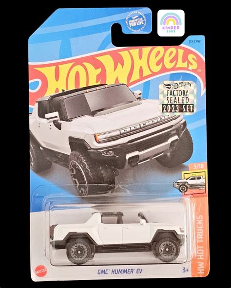Hot Wheels GMC Hummer EV - Factory Sealed (White) - Buy At Kinder Logs