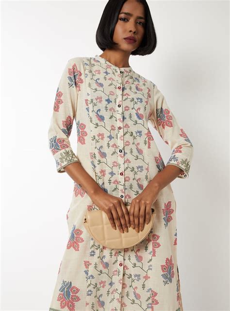 Buy Women Floral Print Straight Kurta Set Online at just Rs. 999.0 ...