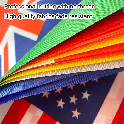 Buy TSMD Qatar 2022 World Cup Flags Banner String 32 Countries Hanging ...