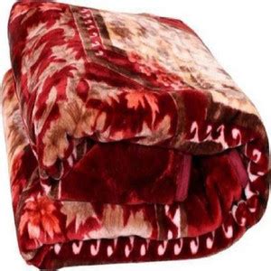 Swikon star Floral Double Mink Blanket for Mild Winter - Buy Swikon ...