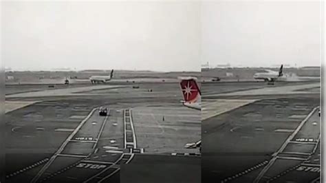 VIDEO: ਜਹਾਜ਼ ਤੇ ਟਰੱਕ ਦੀ ਭਿਆਨਕ ਟੱਕਰ, ਅੱਗ ਲੱਗਣ ਕਾਰਨ ਦੋ ਮੌਤਾਂ | World ...