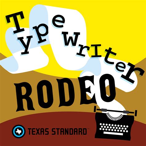 Texas Standard » Typewriter Rodeo : NPR