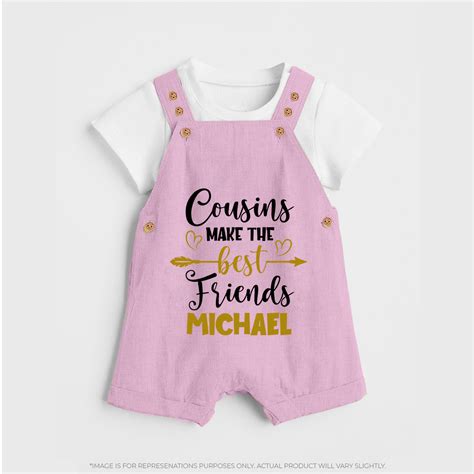 Cousin Cuties Dungaree Set | Soft Cotton Matching Outfits – Anveshana ...