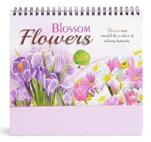 VR Creatives Flower Desk Table Calendar Top Calendar 2026 With Planner ...