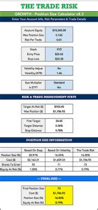 Image result for TOS Script Stock Position Size Calculator