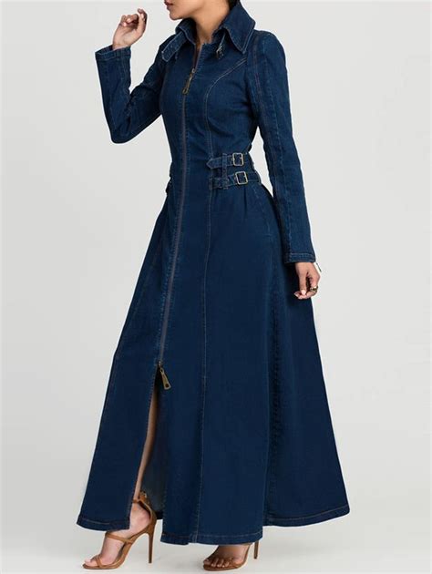 Long Denim Dresses