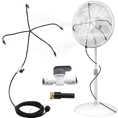 Buy YuYo Fan Mister System, Fan Misting System with Independent Valve ...