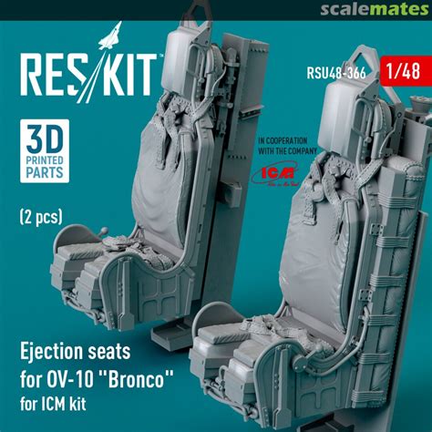 Ejection seats for OV-10 Bronco (2 шт.) for ICM kit (3D Printed ...