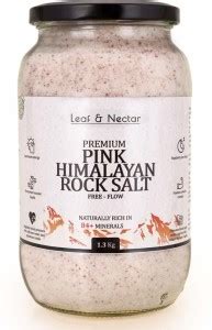leaf & nectar Premium Himalayan Pink Salt Price in India - Buy leaf ...